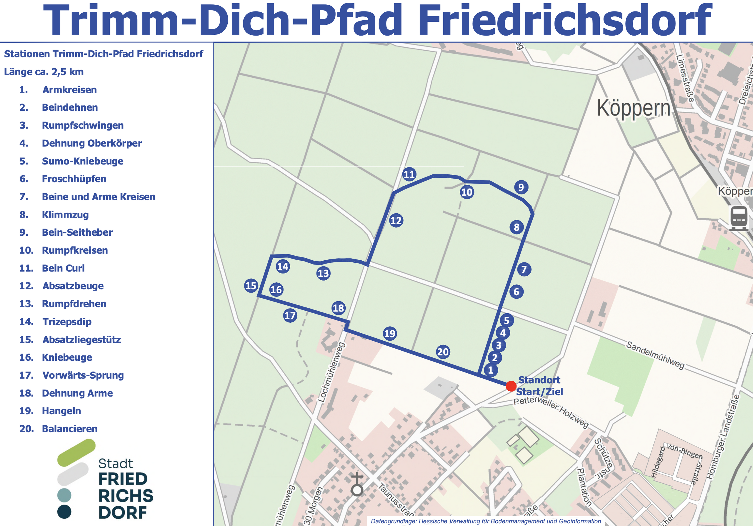 Trimm-Dich-Pfad Friedrichsdorf
