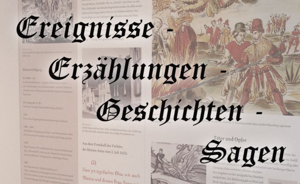 Ereignisse - Erzählungen - Geschichten - Sagen Das Bild zeigt einen historischen Buchausschnitt.