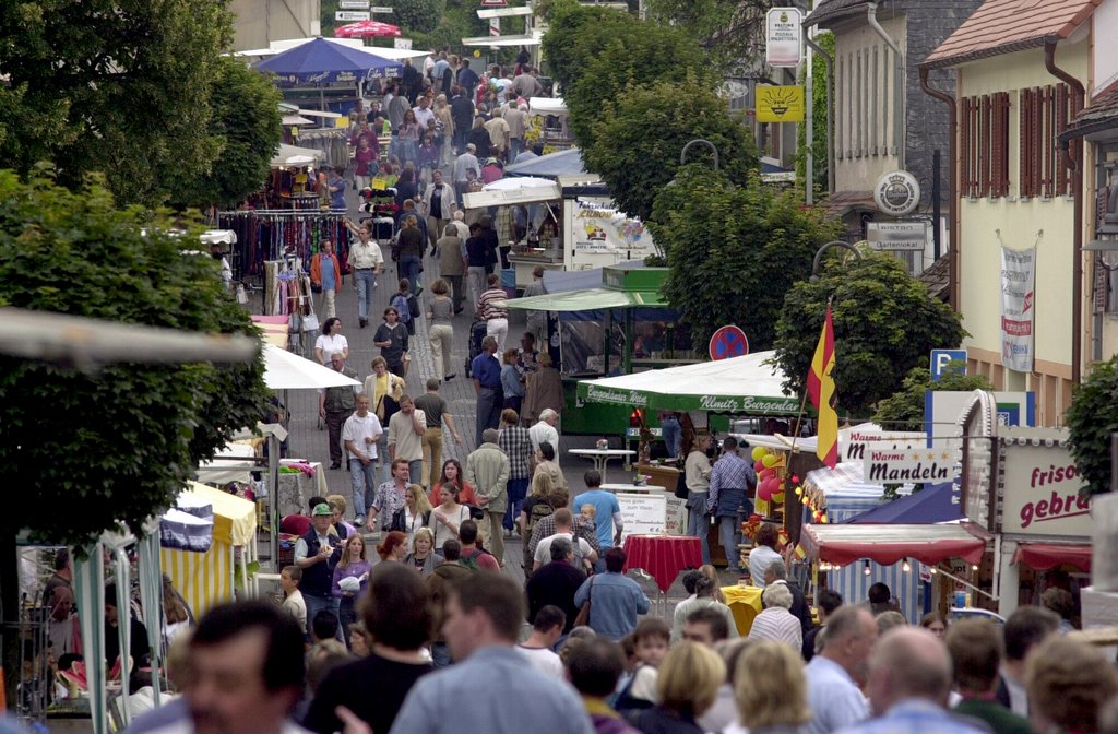 Bild vom Hugenottenmarkt in der Hugenottenstraße