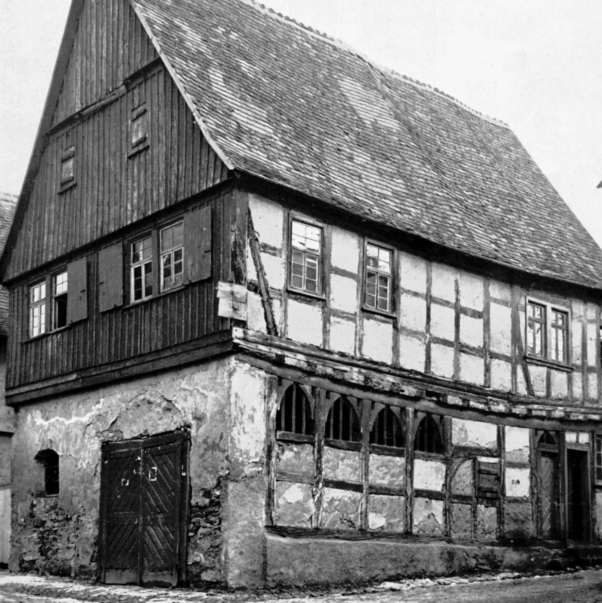 Das alte Rathaus in Burgholzhausen