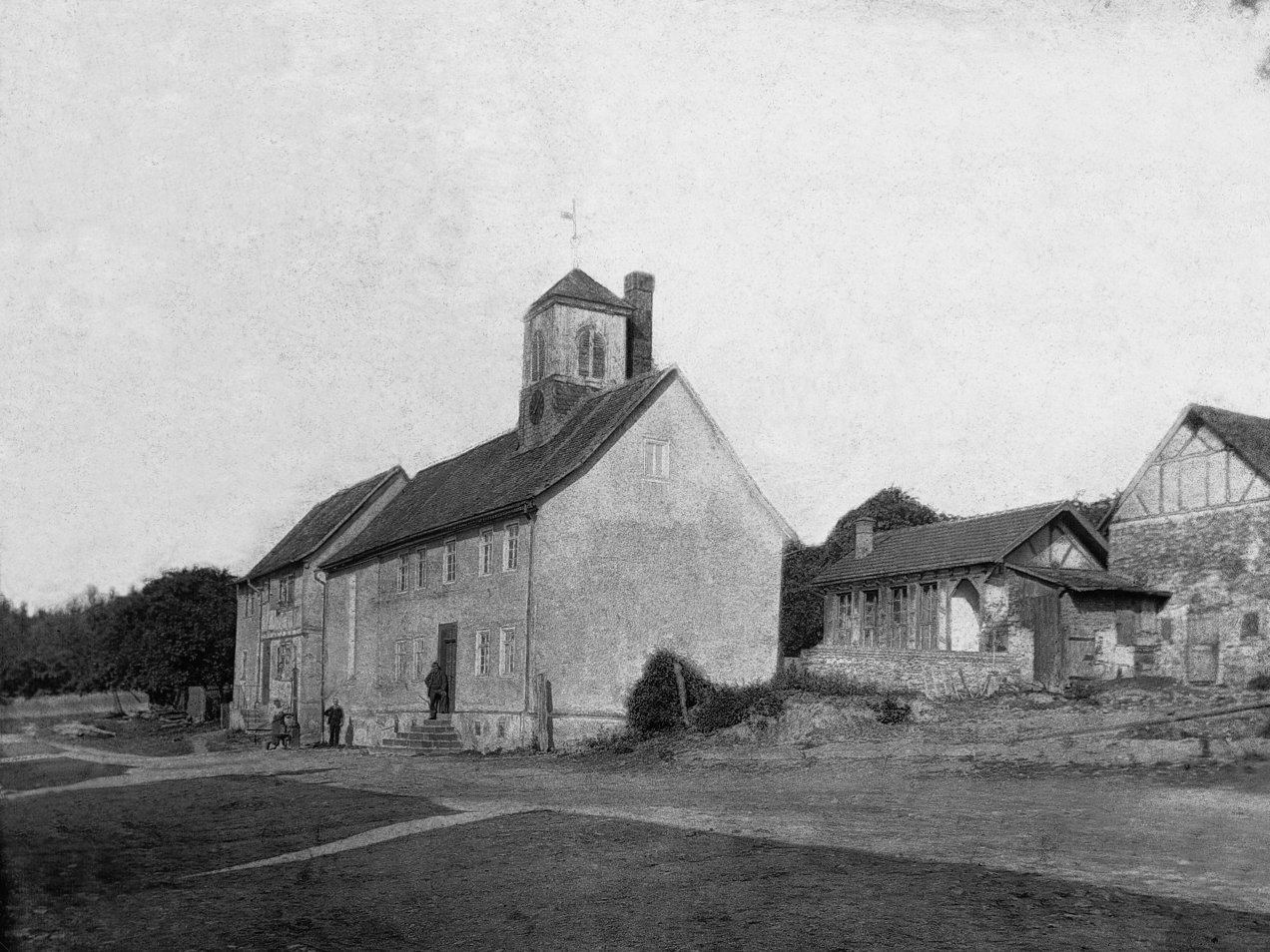 Historischer Blick auf den Dillinger Dom