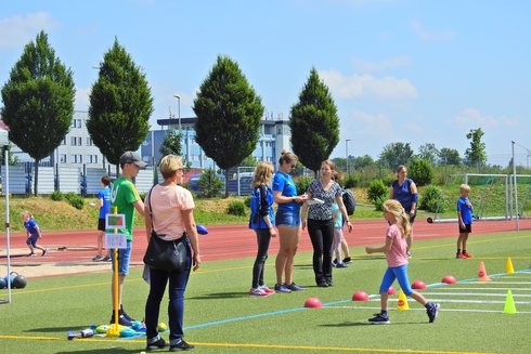 KiLa - Kinderleichtathletik beim Tag des Spots 2024