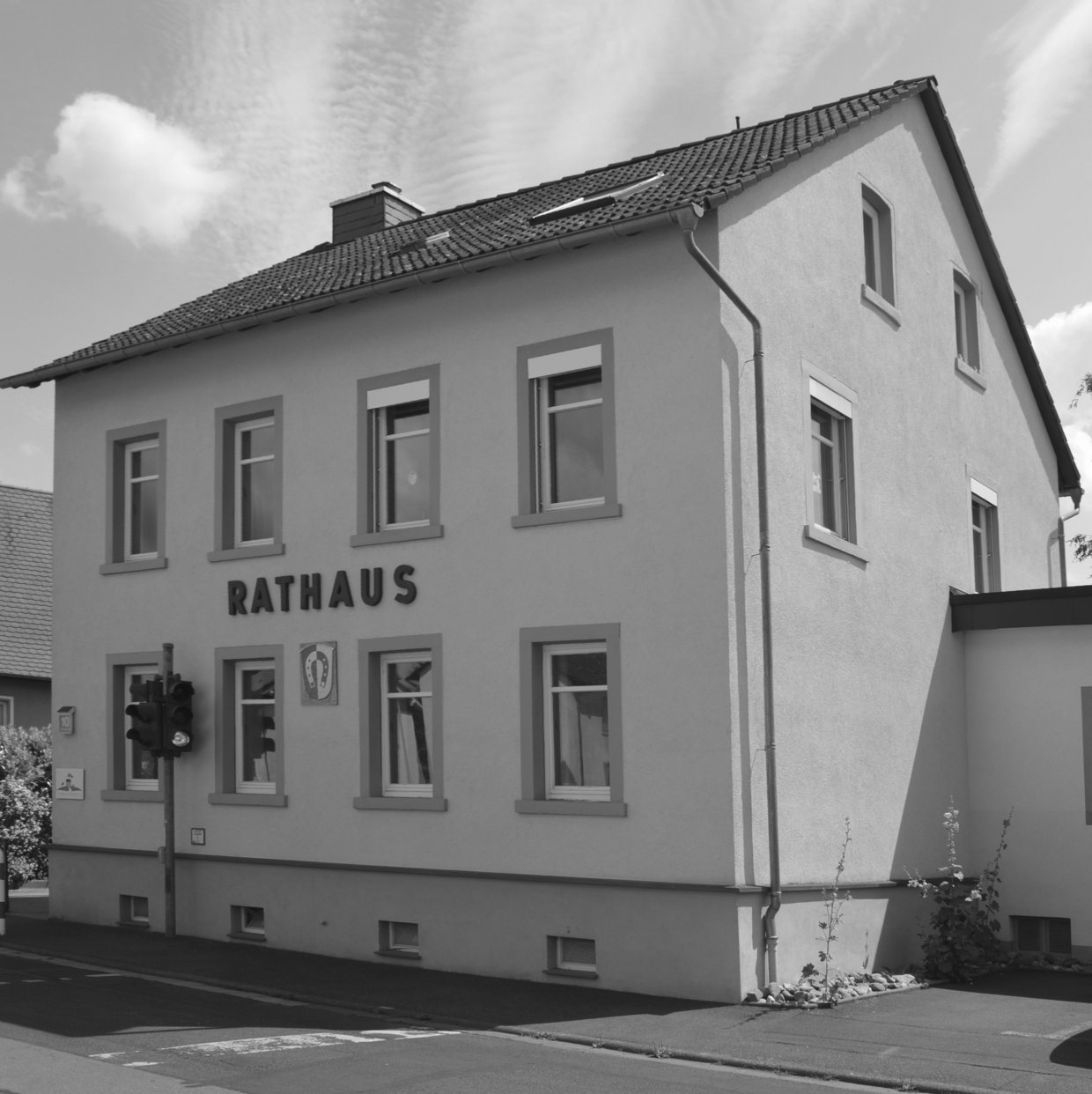 Das alte Rathaus in der Oberbornstraße