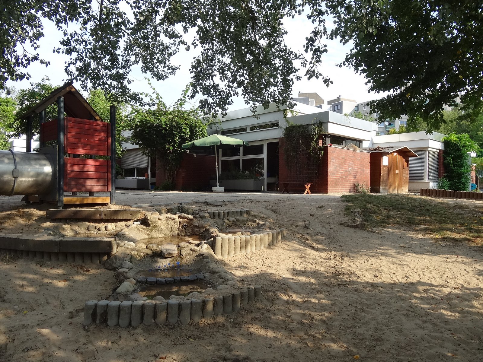 Auf der Darstellung ist die Kita Weltenkinder zu sehen.