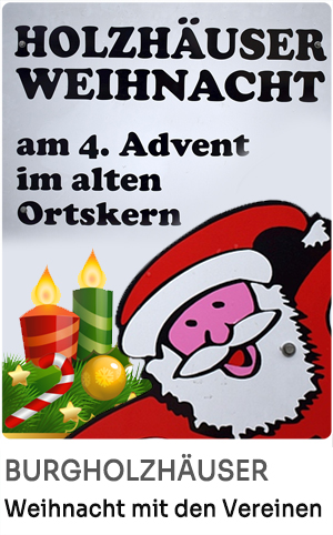 Burgholzhäuser Weihnacht am 4. Advent am 22. Dezember 2024