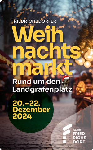 Friedrichsdorfer Weihnachtsmarkt vom 20.-22.12.2024