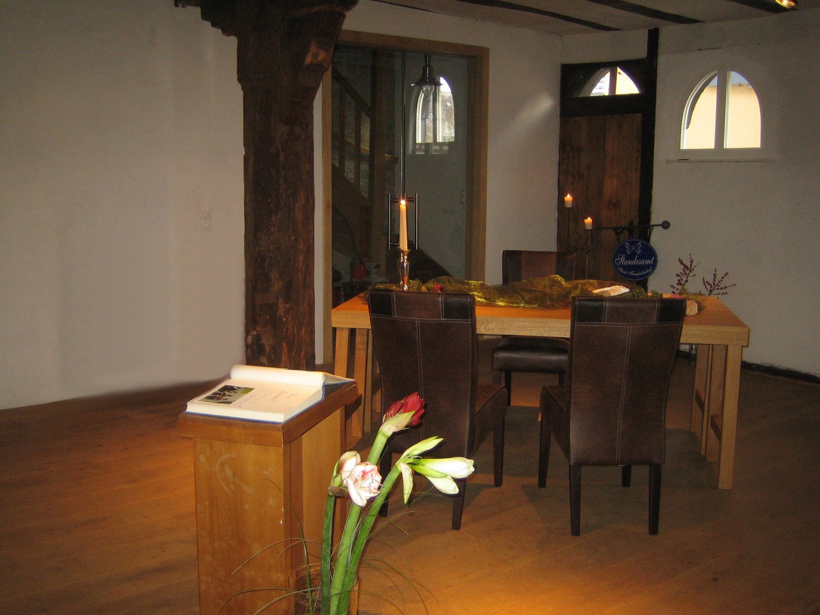 Trautisch im Alten Rathaus