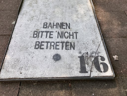 Eine Bahn der Minigolfanlage in Seulberg